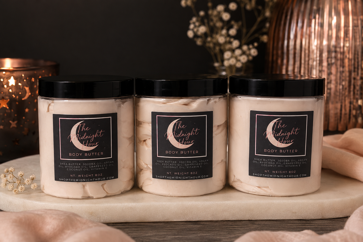 The Midnight Glow: Body Butters and Body Butter Bars