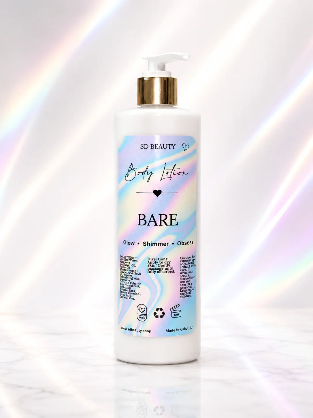 Bare Unscented Moisturizing Lotion