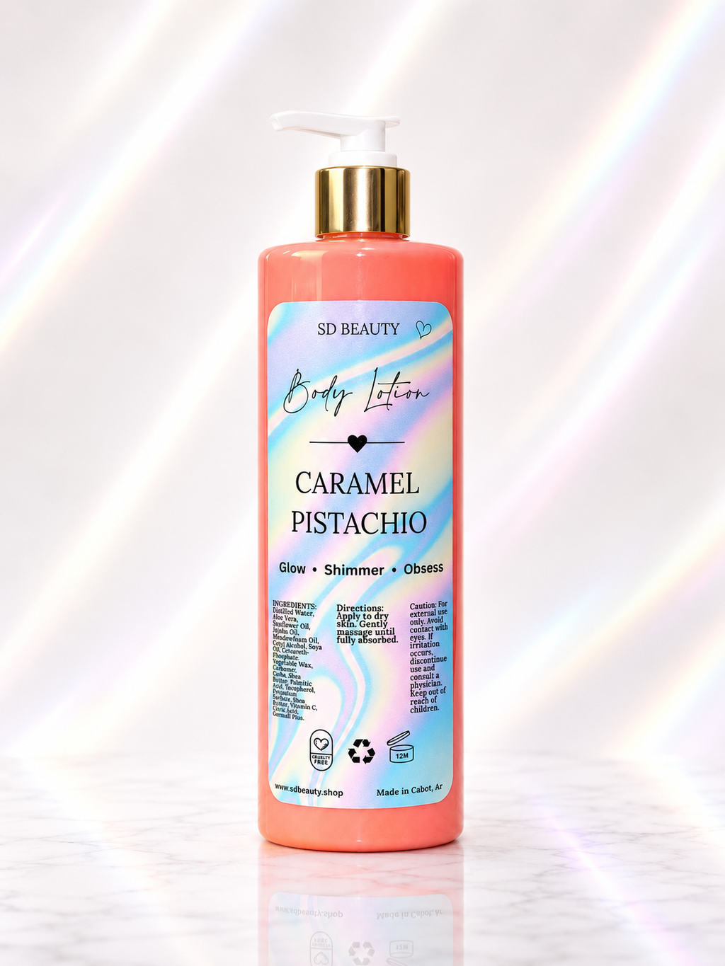 Caramel Pistachio Moisturizing Lotion