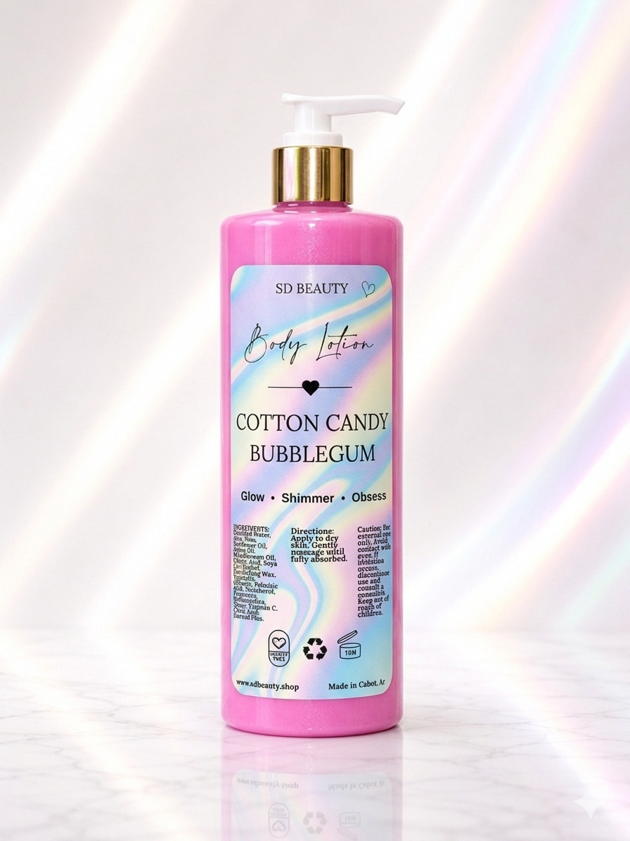 Cotton Candy Bubblegum Moisturizing Lotion